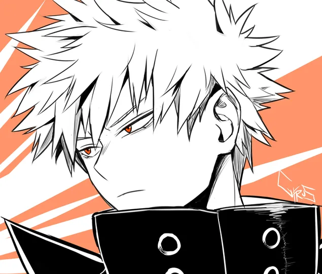 Hình nền My Hero Academia - Katsuki Bakugo UA Student 2K