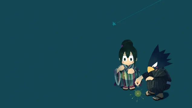 anime minimalista my hero academia baixada