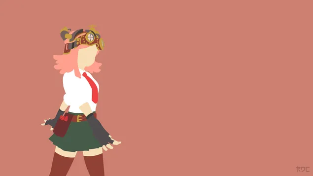 我的英雄學院——粉發少女 HD 壁紙