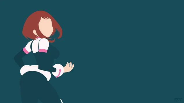 My hero academia - red haired ochaco uraraka HD wallpaper download