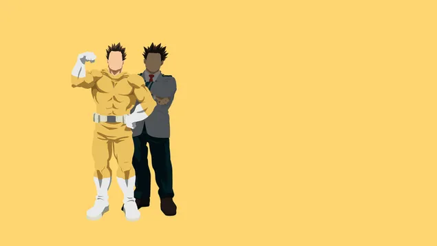 My Hero Academia - Rikio Sato (Minimalis) 2K wallpaper