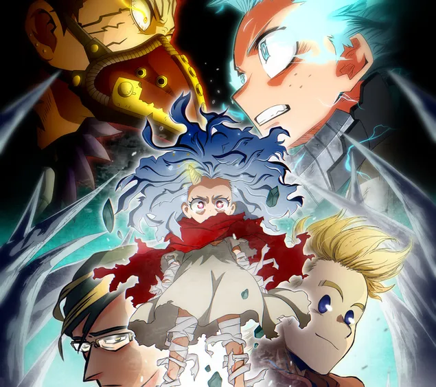My Hero Academia Seizoen 4 Cover 2K achtergrond
