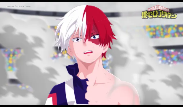 My Hero Academia - Shoto Todoroki (สิ้นสุดการแข่งขัน) 2K วอลเปเปอร์