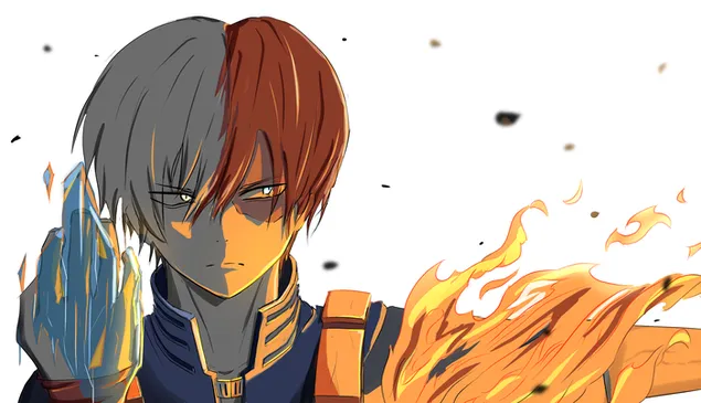 My Hero Academia - Shoto Todoroki (Pro Hero) 4K 壁紙