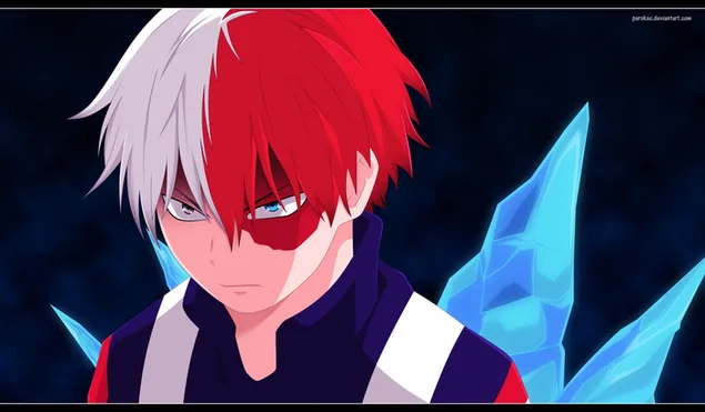 My Hero Academia - Shoto Todoroki Staring 2K wallpaper