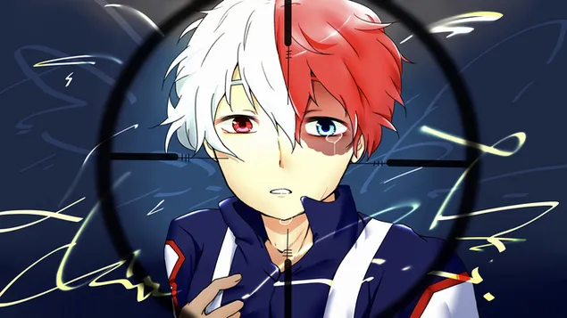 My Hero Academia - Sniper เล็งไปที่ Shoto Todoroki 6K วอลเปเปอร์