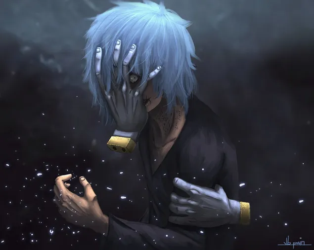 My Hero Academia - Tomura Shigaraki, ticălos HD imagine de fundal