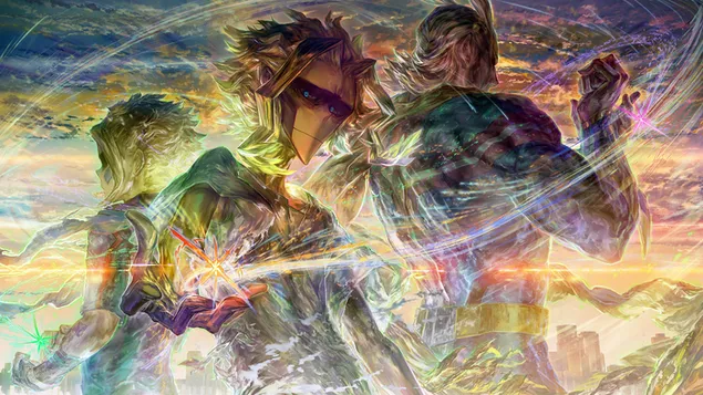My Hero Academia -Toshinoru Yagi 4K achtergrond