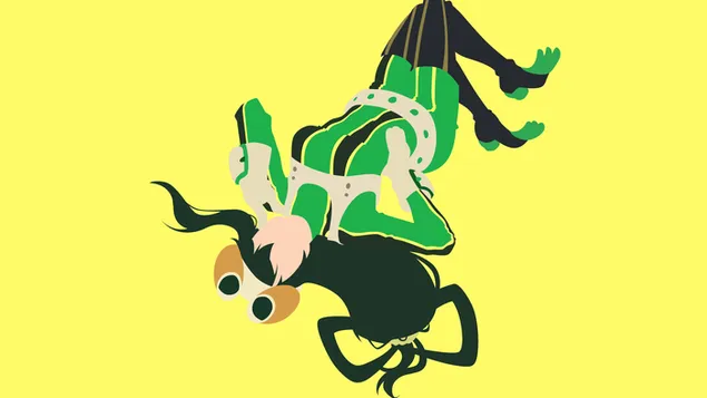 My Hero Academia - Tsuyu Asui (минималистичен) HD тапет