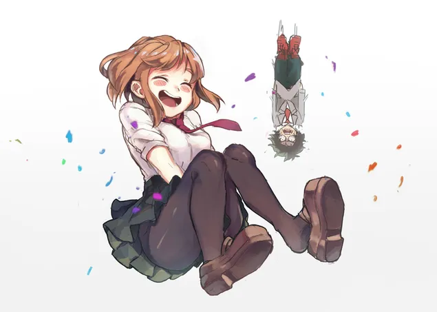 僕のヒーローアカデミア-麗日お茶子 2K 壁紙