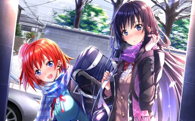 My Youth Romance Comedy ผิดอย่างที่ฉันคาดไว้ | 'ยุย ยูอิกะฮามะ & ยูกิโนะ ยูกิโนะชิตะ' HD วอลเปเปอร์