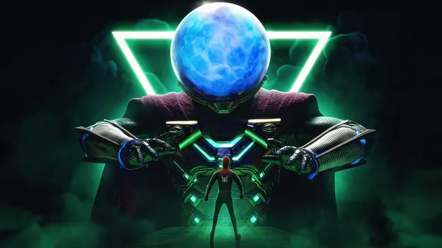 Mysterio's magic on spider man HD wallpaper