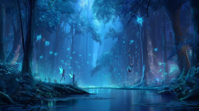 mystische besch mat athereschen feeen eroflueden