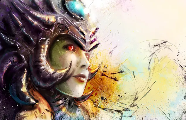 Taustakuva League of Legendsin Nami 2K