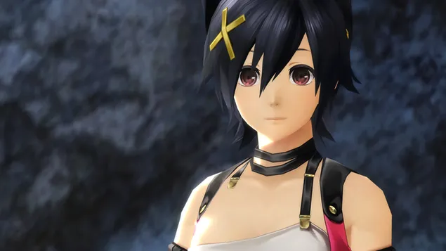 Nana Kozuki of God Eater 2 Rage Burst  4K wallpaper