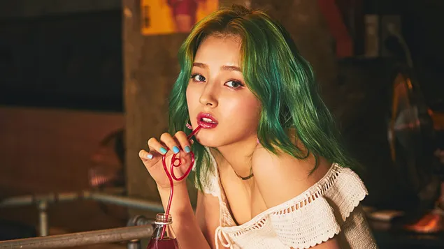 Nancy a Momolandból (K-pop Band) 8K háttérkép