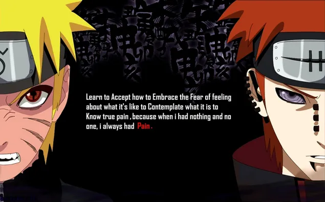 Naruto & Akatsuki thought of life reality