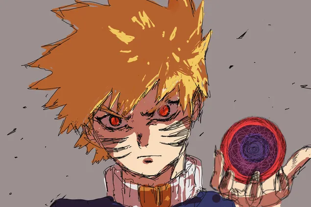 Cakra binatang Naruto 2K kertas dinding