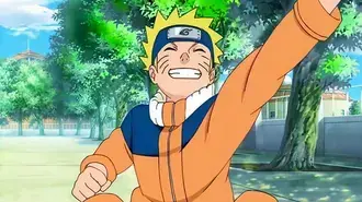 Naruto nagyon szórakoztató a kertben 4K háttérkép