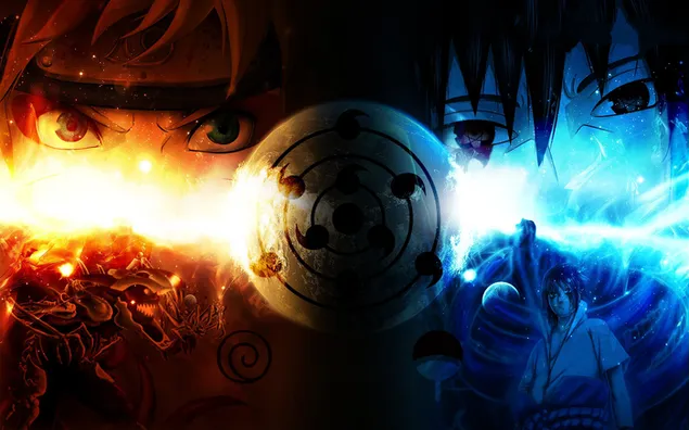 Naruto : Ninetale v/s Shringan 