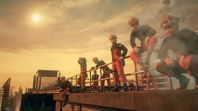 Páipéar balla Clón scáth naruto4K