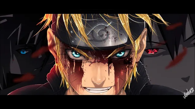 Naruto,Sasuke and Minato HD wallpaper