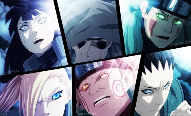 Naruto Shippuden - Hyuga Hinata, Shikamaru Nara