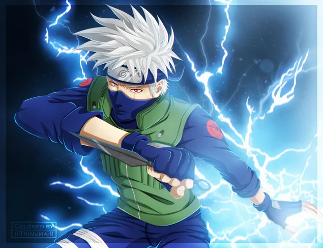 Naruto Shippuden - Kakashi Hatake Lightning Jutsu download