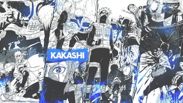 Naruto Shippuden | Kakashi Hatake Sexto Hokage HD fondo de pantalla