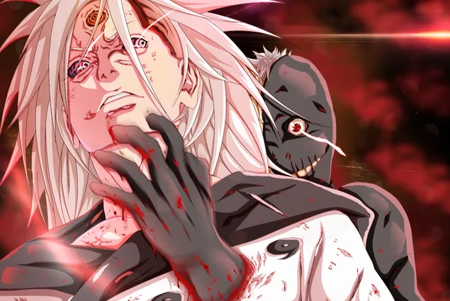 火影忍者疾風傳 - 宇智波斑、黑絕 HD 壁紙