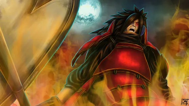 נארוטו שיפודן - מאדארה אוצ'יהא המנהיג האגדי של שבט אוצ'יהא 4K טפט