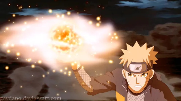 Naruto Shippuden - Naruto Uzumaki, Son Goku Rasen Shuriken