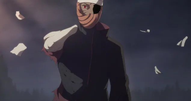 נארוטו שיפודן - Obito Uchiha,FanArt 2K טפט