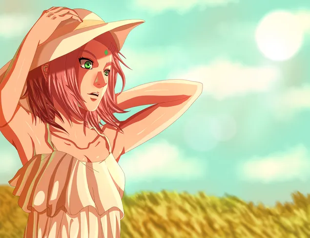 Taustpilt Naruto Shippuden: Sakura Haruno 4K