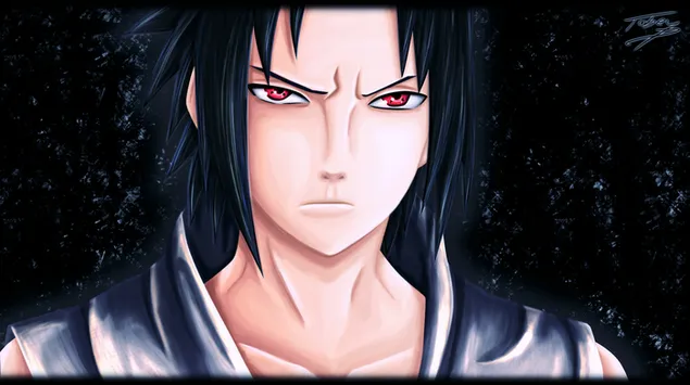 Naruto Shippuden - Sasuke Uchiha, Stare