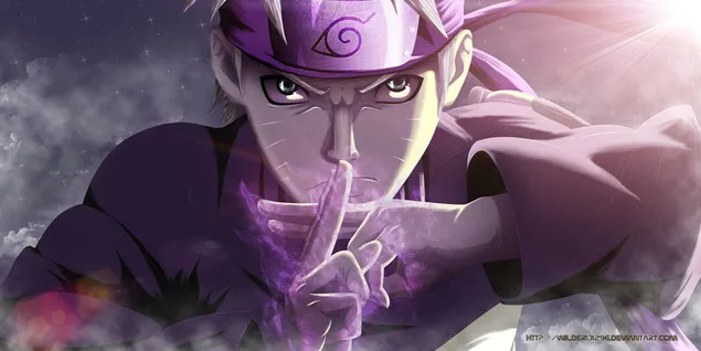 Фіолетова сила Наруто Узумакі завантажити