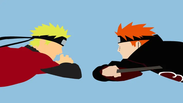 Naruto vs pain minimalist