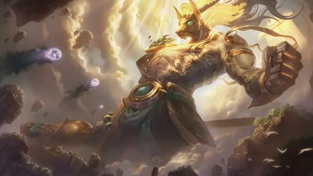 Nasus | League of Legends 4K achtergrond