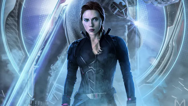 Natasha Romanoff dari Avengers Endgame 4K wallpaper