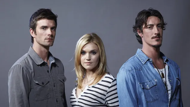 Nathan Wuornos, Audrey Park dan Duke Crocker of Haven 4K kertas dinding