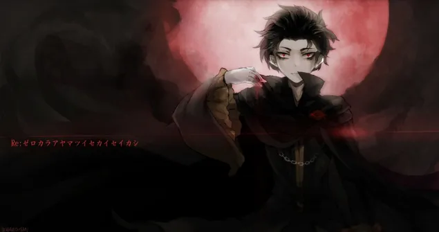 Natsuki Subaru antagonista 2K sfondo