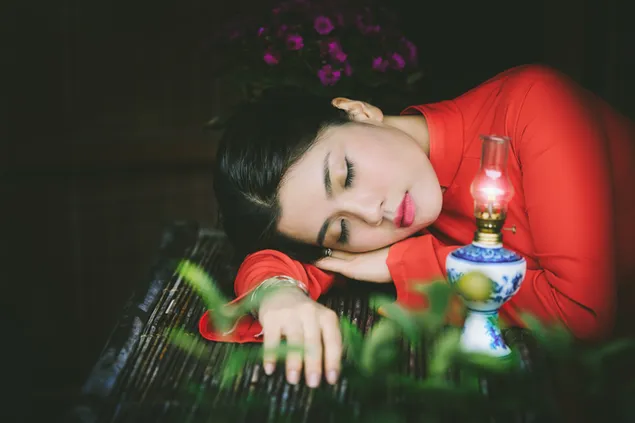 Natuurlijke schoonheid van Vietnamese vrouwen download