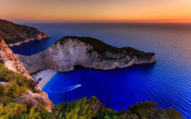 Navagio Beach i Zakynthgos, Grækenland download