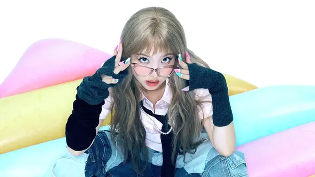 Nayeon en gafas | Sesión de fotos de la revista Dazed