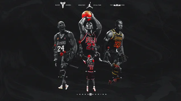 NBA legendaries 2K wallpaper