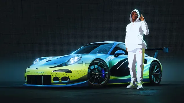 Need for Speed ​​Unbound ea oyunu spor araba 4K duvar kağıdı