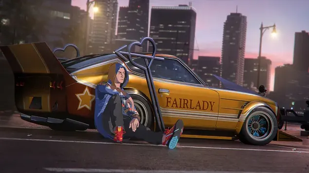 Need for Speed ​​Unbound oyunu 4K duvar kağıdı