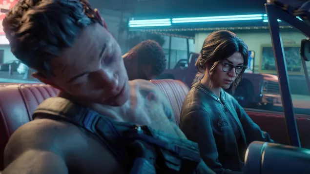 Páipéar balla 'Neenah' An Tiománaí - Atosaigh Rae na Naomh (Cluiche Físeáin)4K