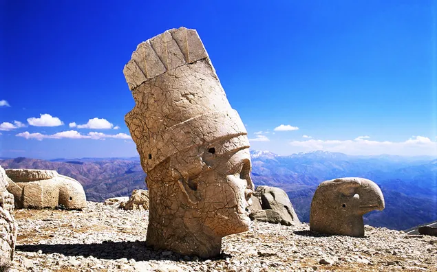  Nemrut Mountain  Sculptures