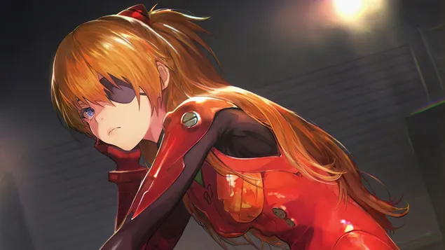 Taustakuva Neon Genesis Evangelion | Asuka Langley Sohryu 4K